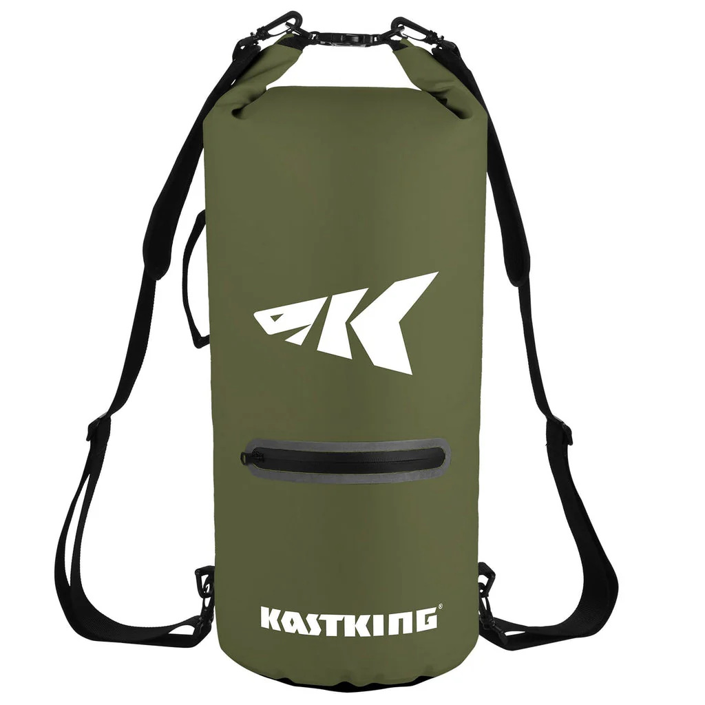 Bolsa Seca KastKing de 30L Tipo Mochila con Compartimento - Imagen 3