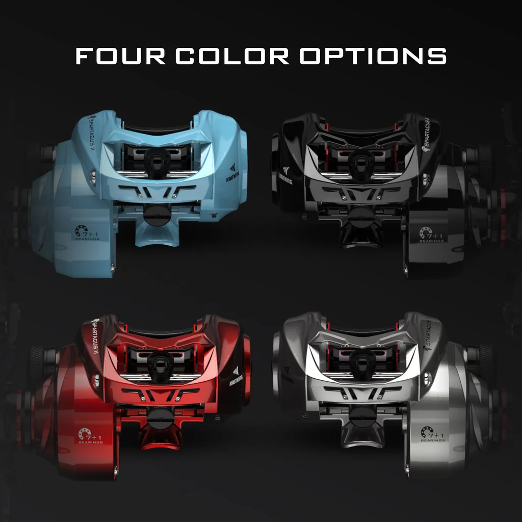 Carrete KastKing Spartacus II para Baitcasting Súper Ligero 8kg Drag - 5 Colores - Imagen 7