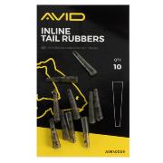 AVID CARP In Line Tail Rubbers 10 unid.