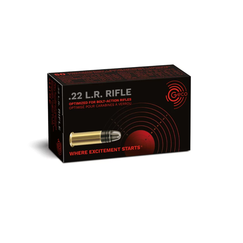 Geco Rifle Cal 22 40 Grains - Imagen 2