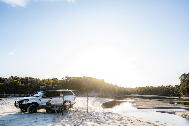 Toldo OZtrail Blockout Extendible de camioneta Awning 2m x 2.5m - Imagen 3