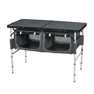 Mesa OZtrail plegable con almacenamiento