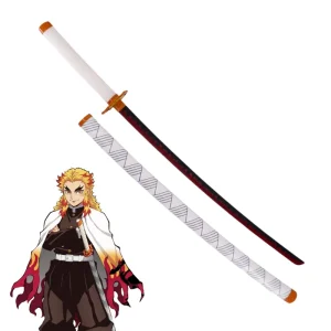 Réplica de Katana de Kyojuro – Demon Slayer: Kimetsu No Yaiba