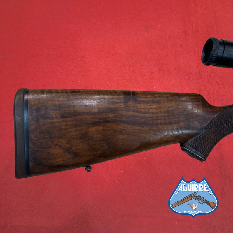 Rifle de cerrojo Zanardini grabado cal .416 Rigby + visor Schmidt & Bender - Imagen 3