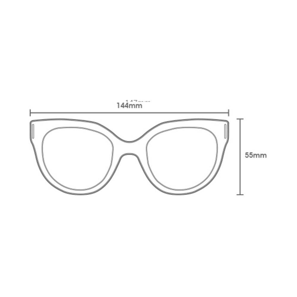 Lentes de sol Carve Vivian Gloss Toffee Frame - Imagen 5