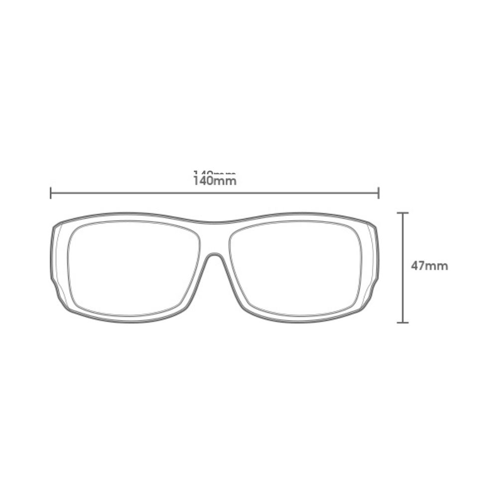 Lentes De Sol Carve Bohemia Floating Polarizado Color Negro Mate - Imagen 5