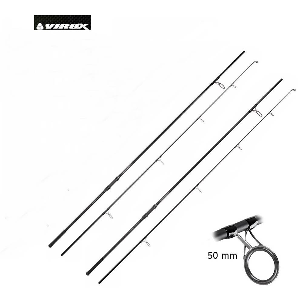 OFERTA PACK: 2 Cañas VIRUX 0 12 Pies (3,60 m) 3,5 Lb anilla de 50 mm - Imagen 2