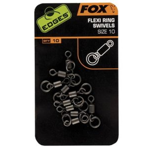 FOX EDGES Flexi Ring Swivels Size 10