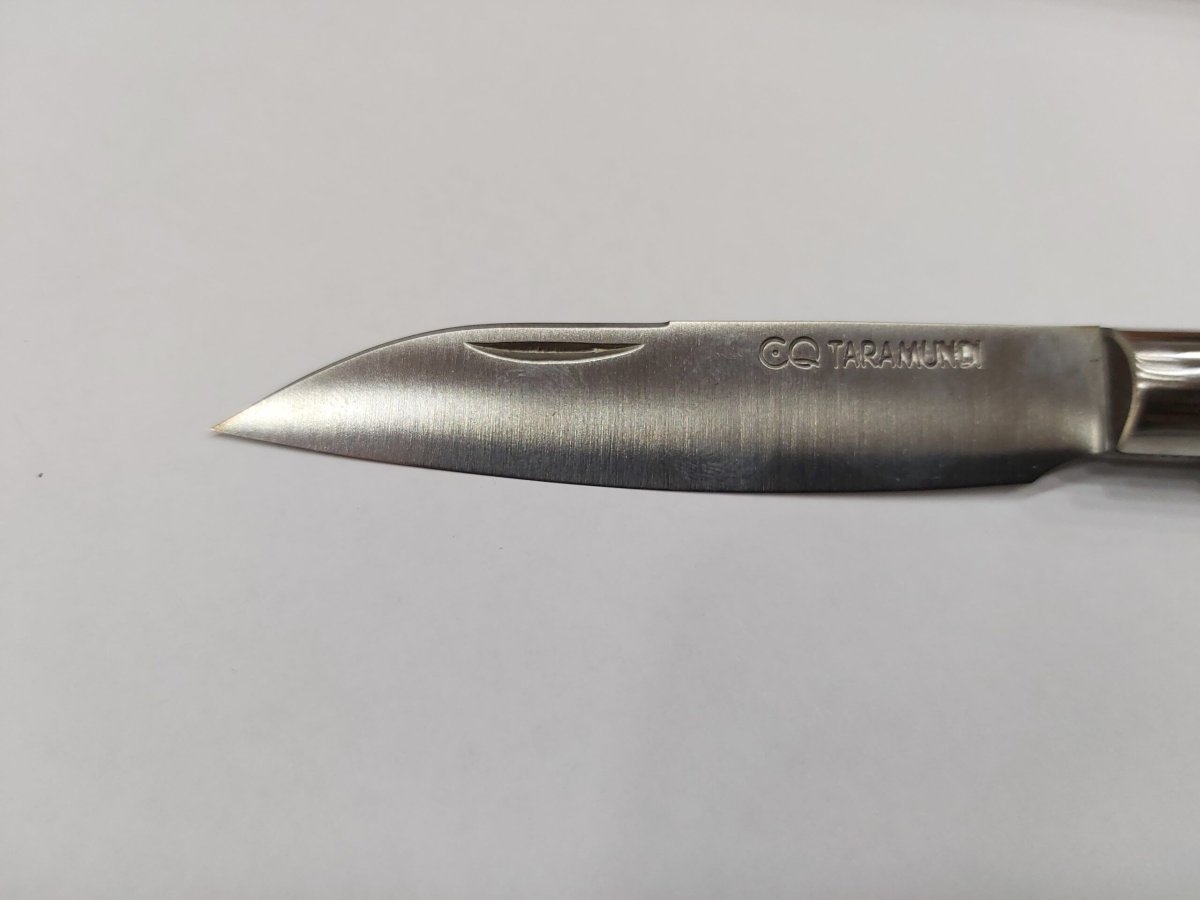 Navaja de Taramundi Cocobolo Con Rombos De Plata - Imagen 4