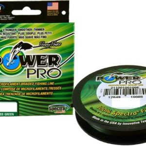 BRAID DE PESCA POWER PRO 0.28mm, 300 yds. Verde