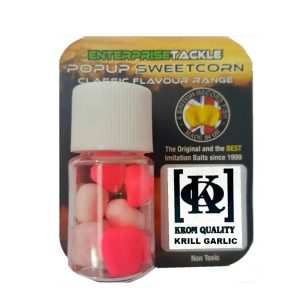 ENTERPRISE TACKLE POP UPS SWEETCORN KROM QUALITY KRILL GARLIC