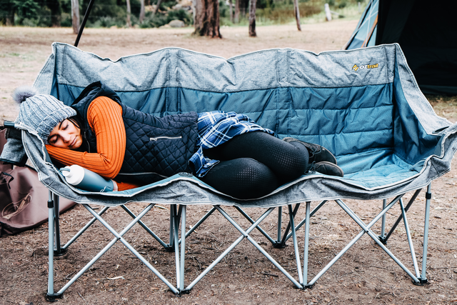 Sofá OZtrail de 3 asientos Galaxy – Azul - Imagen 3