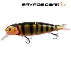 Savage Gear Minnow Articulado 4Play Herring Lowrider 190 mm 51 Grs PERCH para lucio y siluro