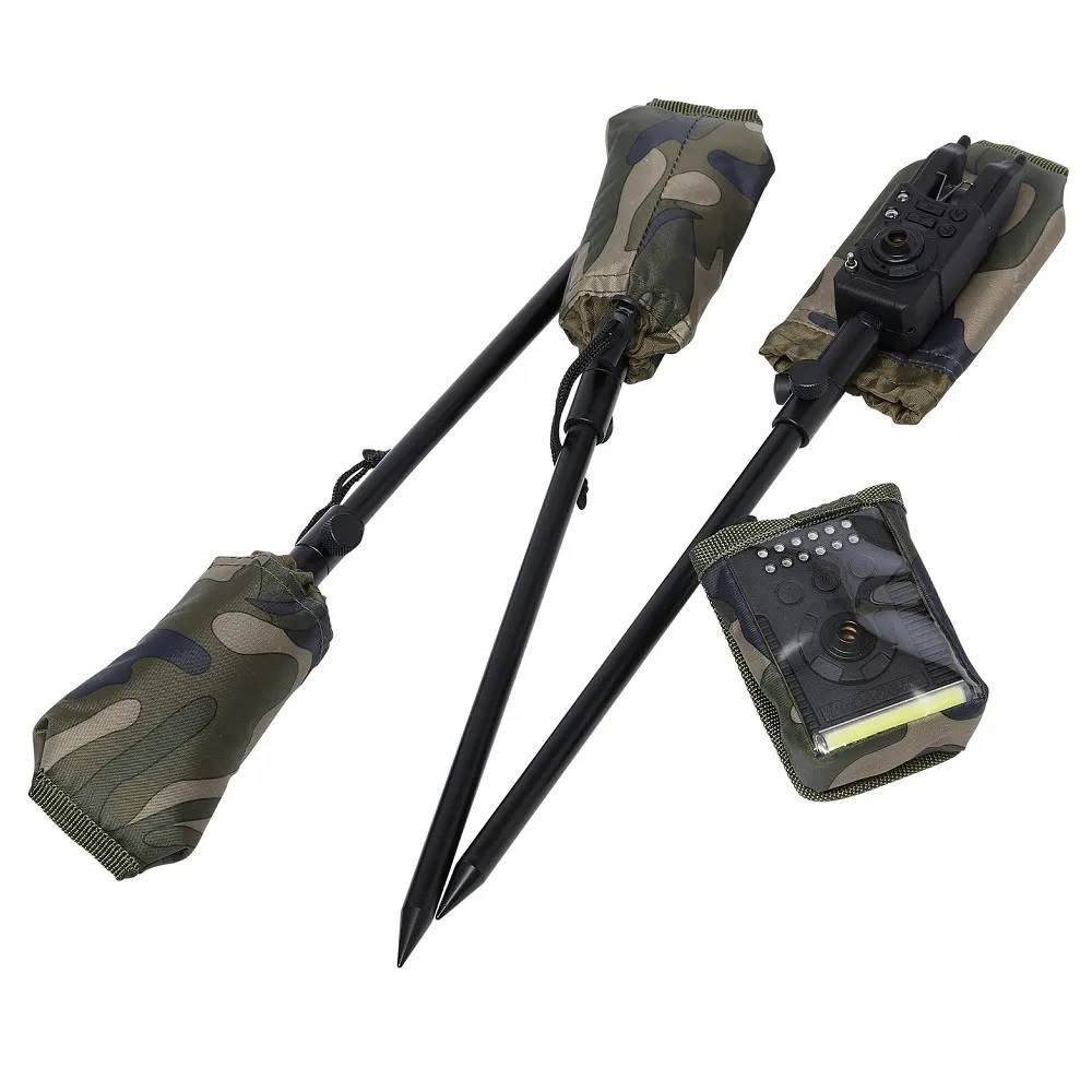 Prologic Fulcrum Padded Pouch Set 3+1 fundas para alarmas y receptor - Imagen 3