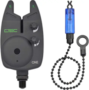 C-TEC ONE BITE ALARM + HANGER COMBI AZUL Alarma + tensor