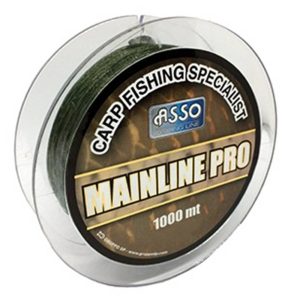 ASSO MAINLINE PRO GREEN 0,40 mm 20 Lb 1000 m