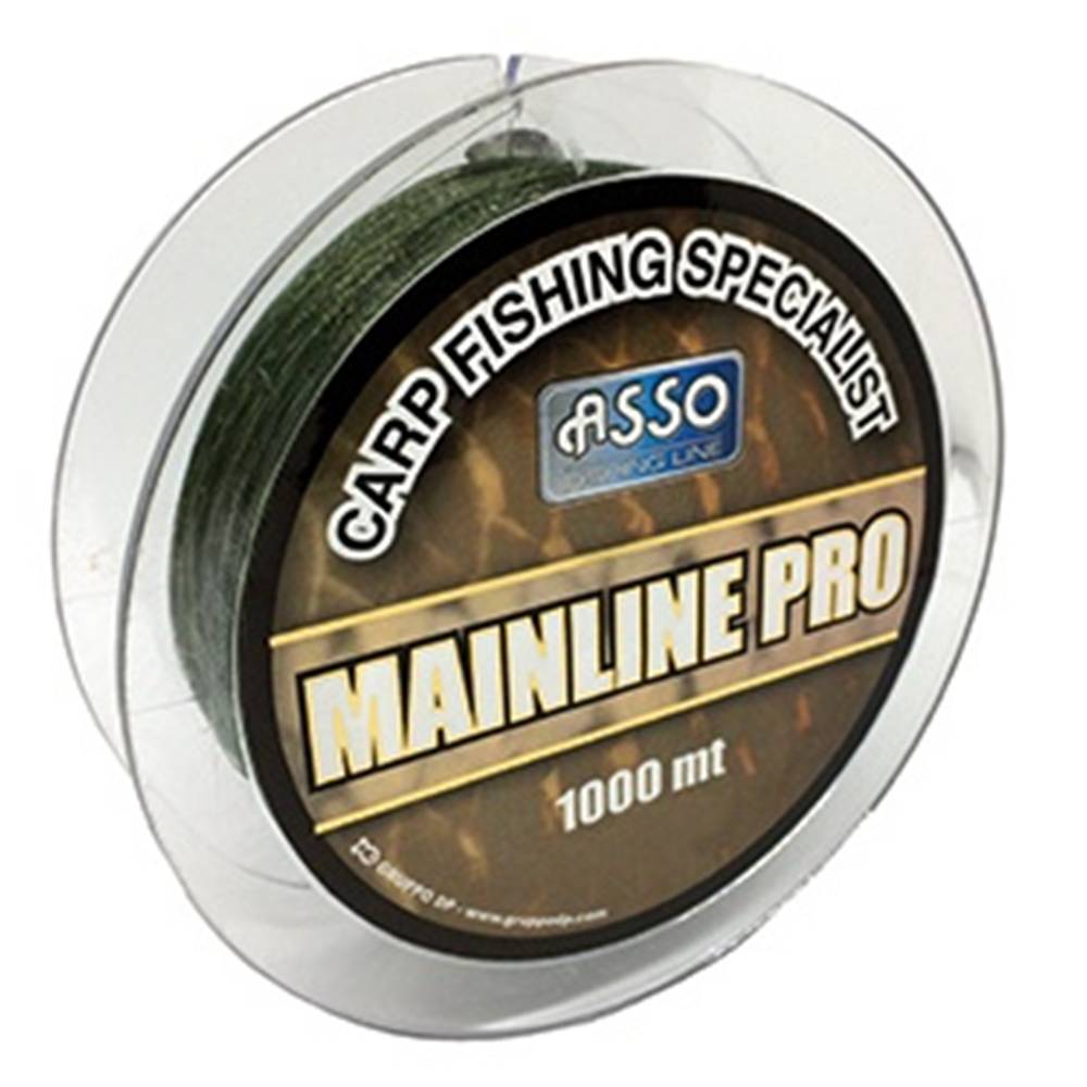 ASSO MAINLINE PRO GREEN 0,40 mm 20 Lb 1000 m - Imagen 2