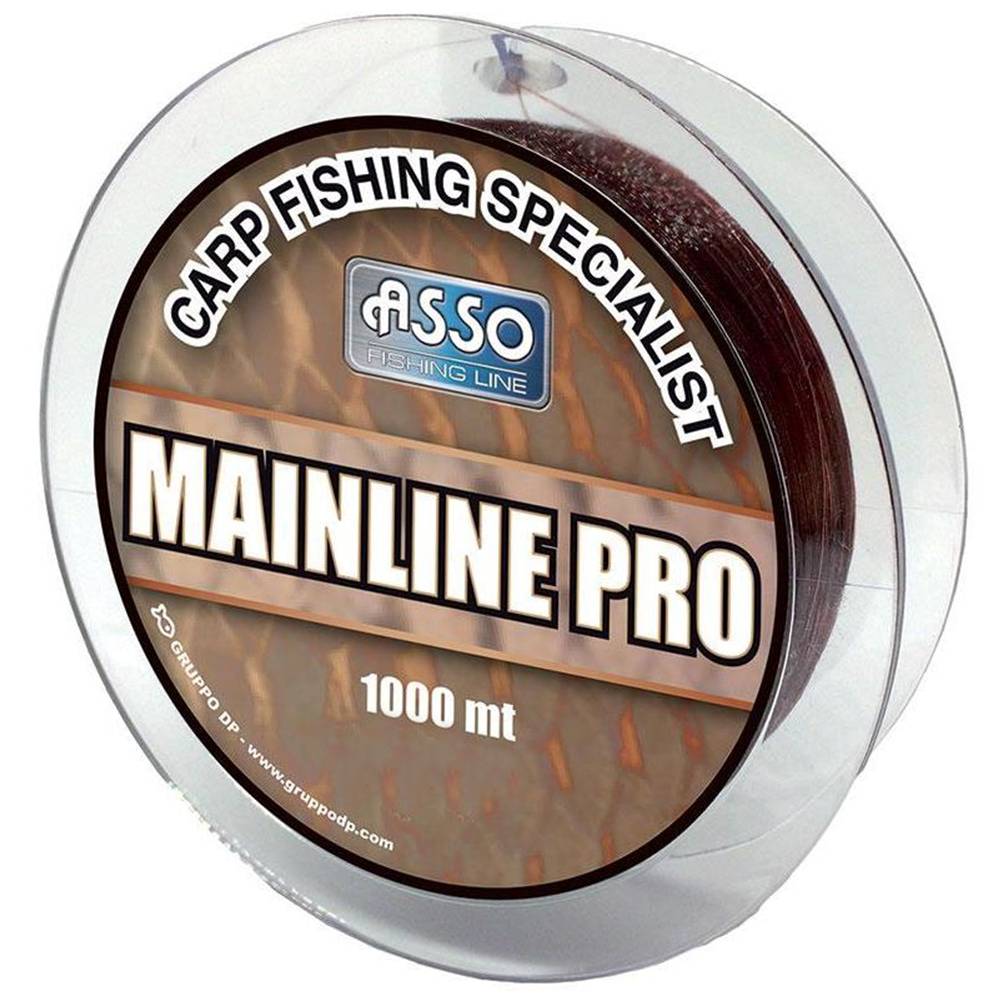 ASSO MAINLINE PRO BROWN 0,35 mm 16 Lb 1000 m - Imagen 2