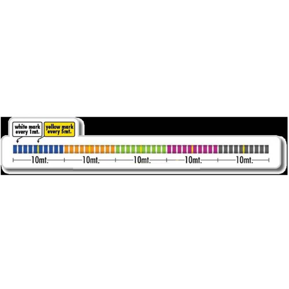 ASSO VERTICAL AND DEEP FISHING Trenzado multicolor 0,47 mm 37 kg 200 m - Imagen 3