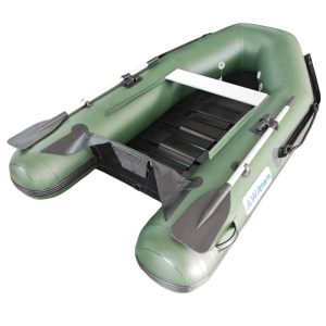 Barca AWAmare 230 PRO VERDE CON INFLADOR Y BOLSO TRANSPORTE