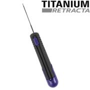 AVID CARP TITANIUM RETRACTA HAIR NEEDLE Aguja retractil fina sin pestillo
