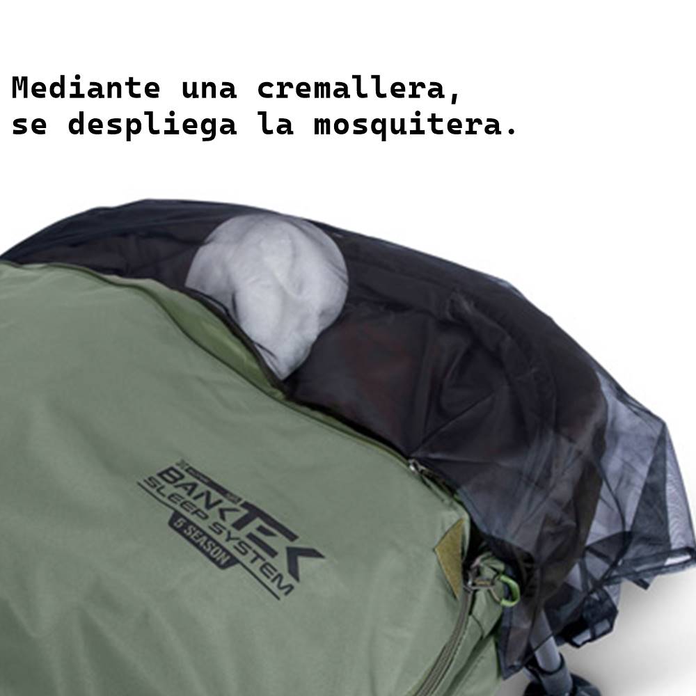 Sonik Bank-Tek 5 Season Sleep System Cama con Saco - Imagen 4