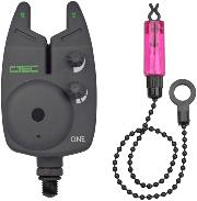C-TEC ONE BITE ALARM + HANGER COMBI VIOLETA Alarma + tensor