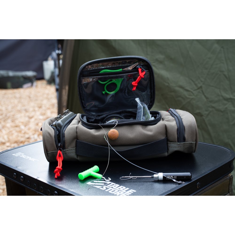 Sonik Foldout Tackle Pouch Bolso de aparejos multiseccion - Imagen 3
