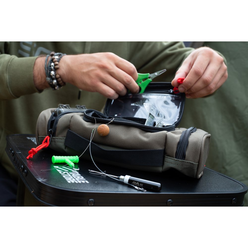 Sonik Foldout Tackle Pouch Bolso de aparejos multiseccion - Imagen 5