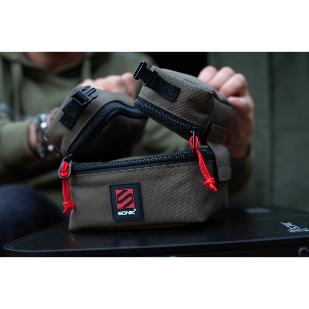 Sonik Foldout Tackle Pouch Bolso de aparejos multiseccion - Imagen 7
