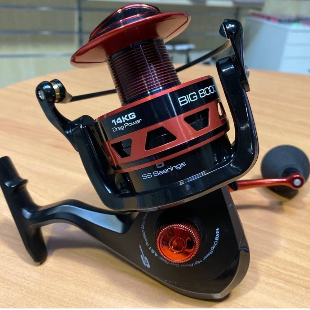 CARRETE SILURO CINNETIC BIG 8000 CRBK - Imagen 3