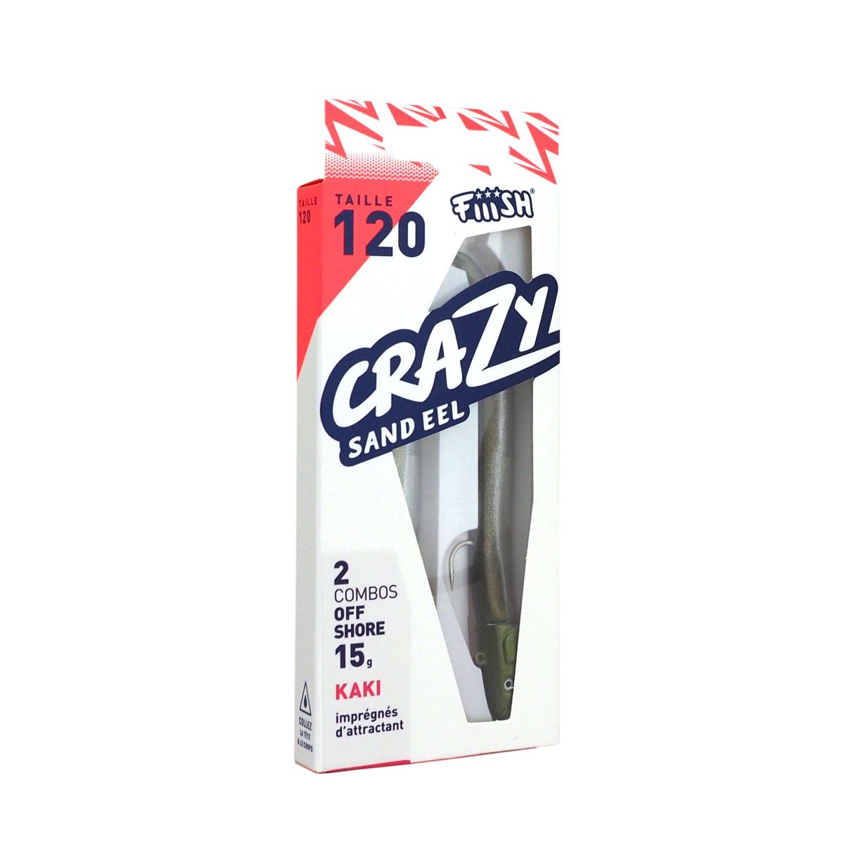 Crazy Sand Eel 120 combo - Imagen 2