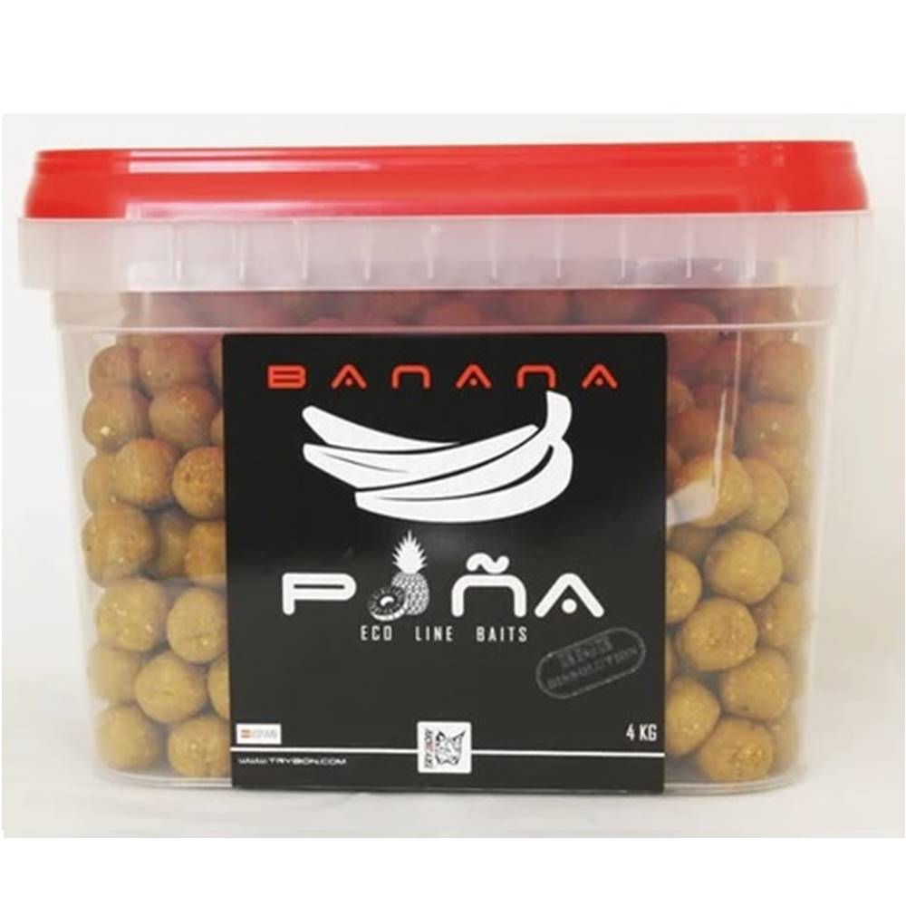 TRYBION BOILIE BANANA PIÑA CUBO 4 kg 20 mm