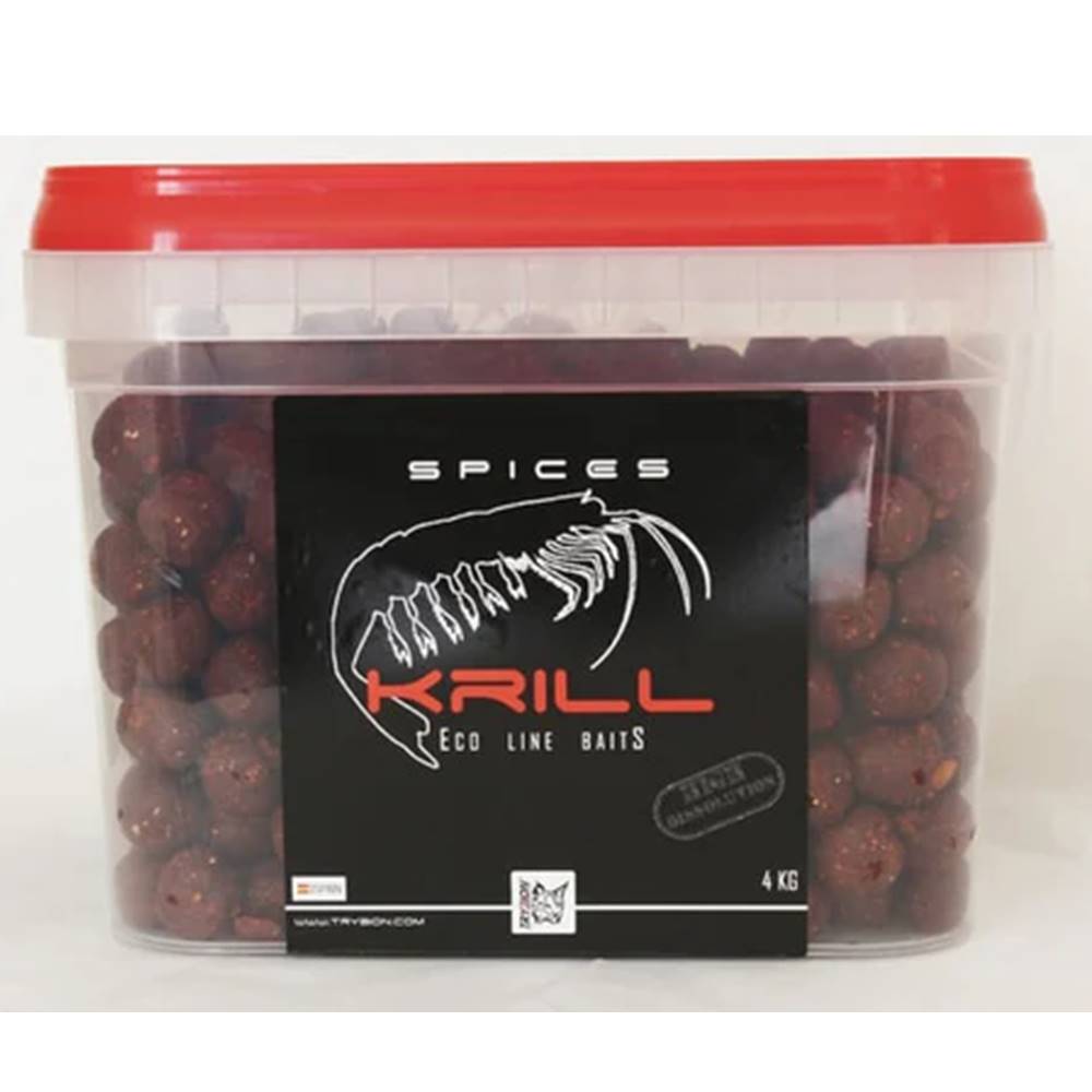 TRYBION BOILIE SPICES KRILL CUBO 4 kg 20 mm