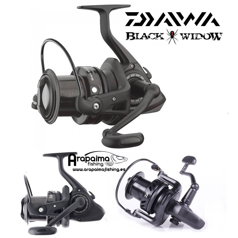 CARRETE DAIWA BLACK WIDOW CARP 5000LDA GRAN CAPACIDAD - Imagen 2
