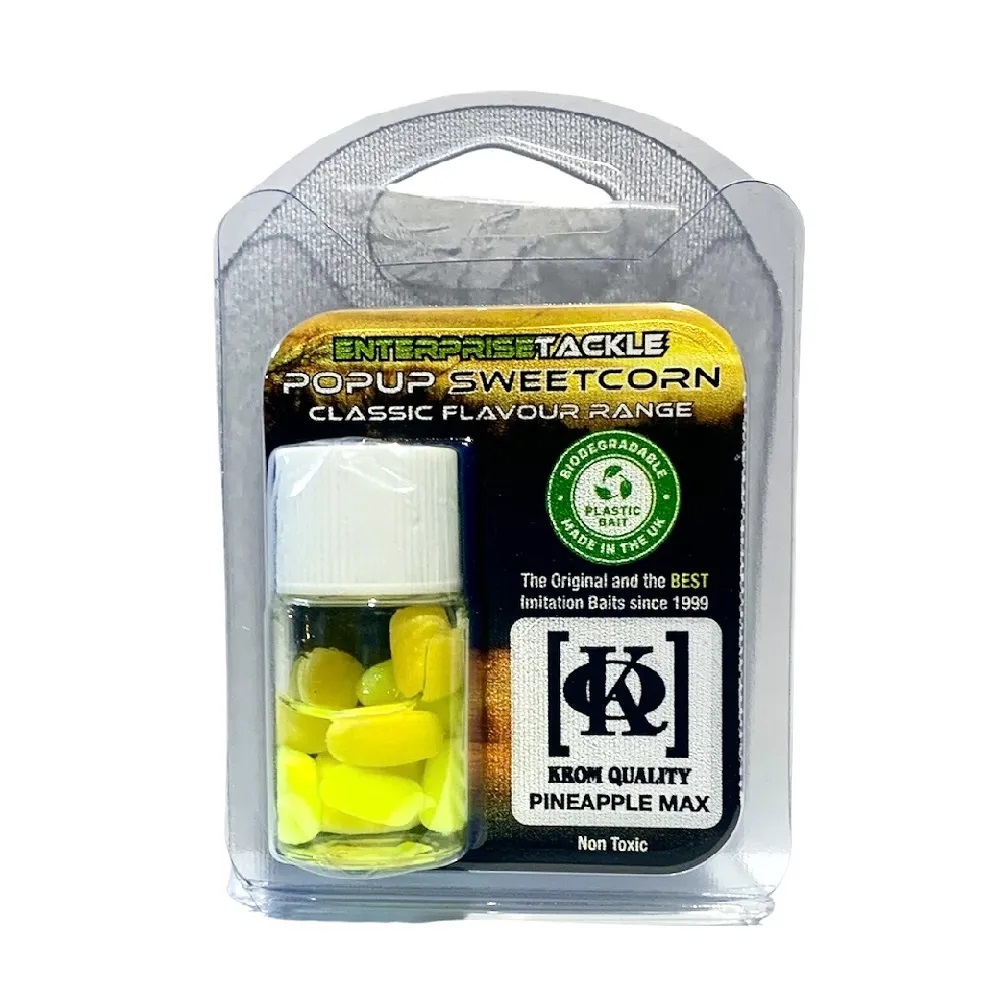 ENTERPRISE TACKLE POP UPS SWEETCORN KROM QUALITY PINEAPPLE MAX - Imagen 2