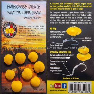 ENTERPRISE ALTRAMUCES AMARILLOS SIN AROMA SMALL & MEDIUM