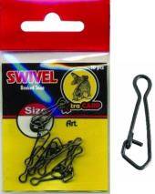 EXTRA CARP HOOK SNAP nº 6 Mosquetones de enganche rapido 10 unid.