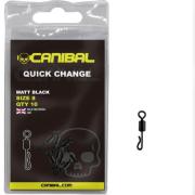 Canibal Tackle Quick Change Swivel 10 unid
