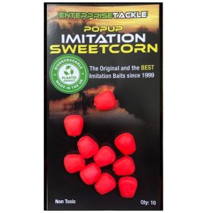 Enterprise Tackle Pop Up Sweetcorn Maiz Flotante Rojo Fluoro