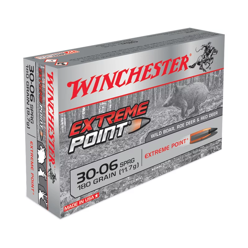 Winchester Extreme Point Cal 30.06 Sprg 180gr - Imagen 3