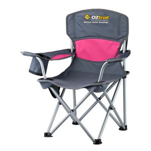 Silla Oztrail Junior Deluxe Rosada