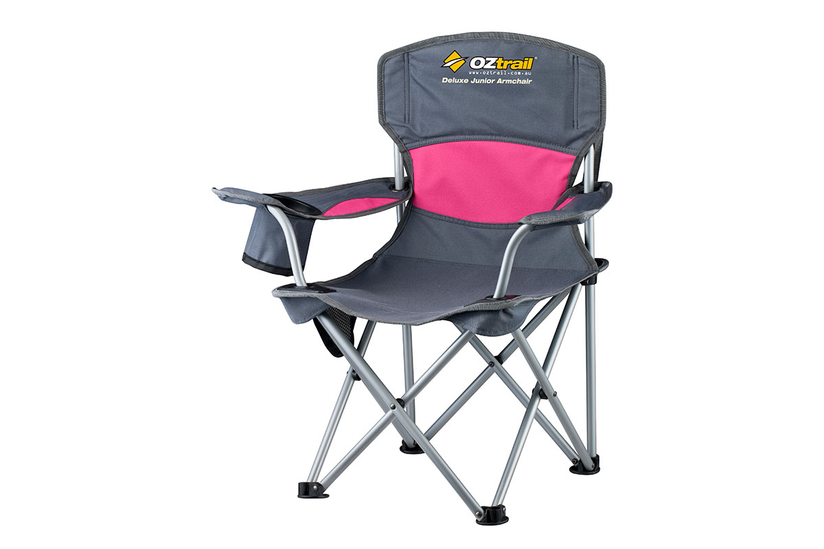 Silla Oztrail Junior Deluxe Rosada