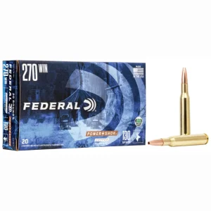 Federal Power Shock Cal 270 Win 130gr