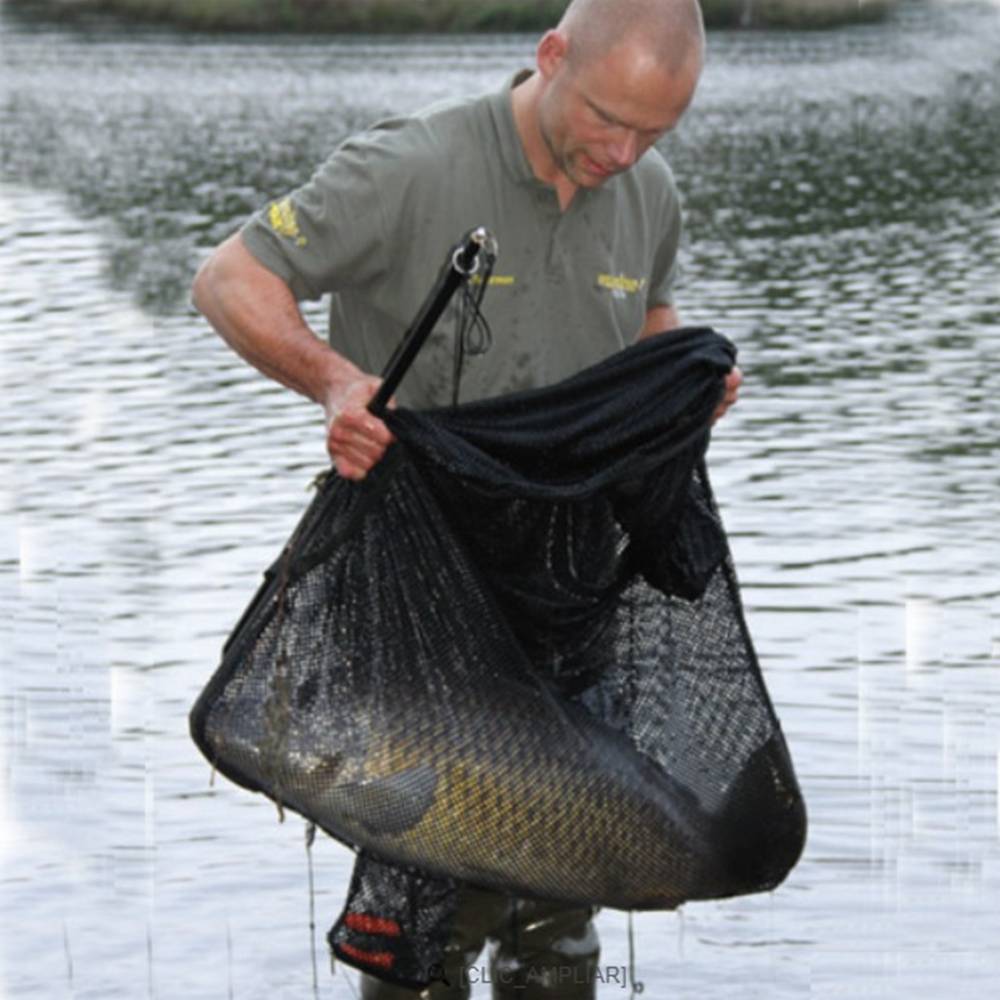 FOX CARP SACK Saco de retención con cremallera, cuerda y tornillo para pica - Imagen 3