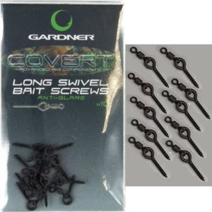 GARDNER LONG SWIVEL BAIT SCREWS (Cancamos largos con micro emerillon)