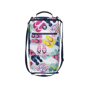 Verticool 9 Can Cooler Traditional Flip Flop/Navy Geckobrands