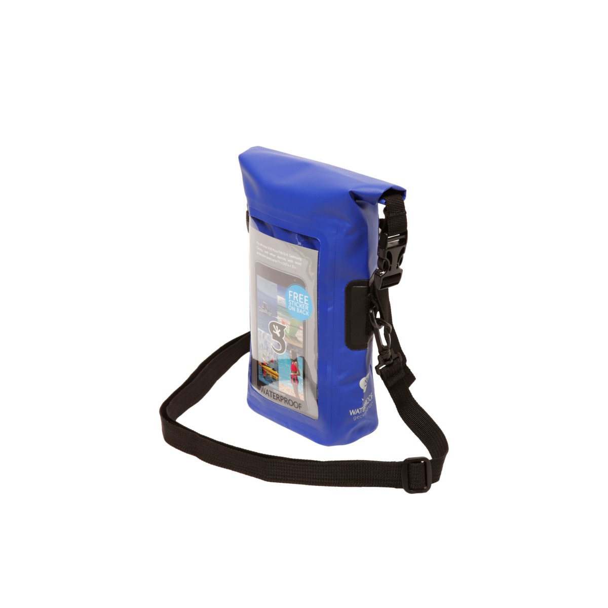 Phone Tote Dry Bag – Royal Blue Geckobrands - Imagen 5
