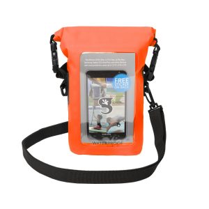 Phone Tote Dry Bag – Bright Orange Geckobrands
