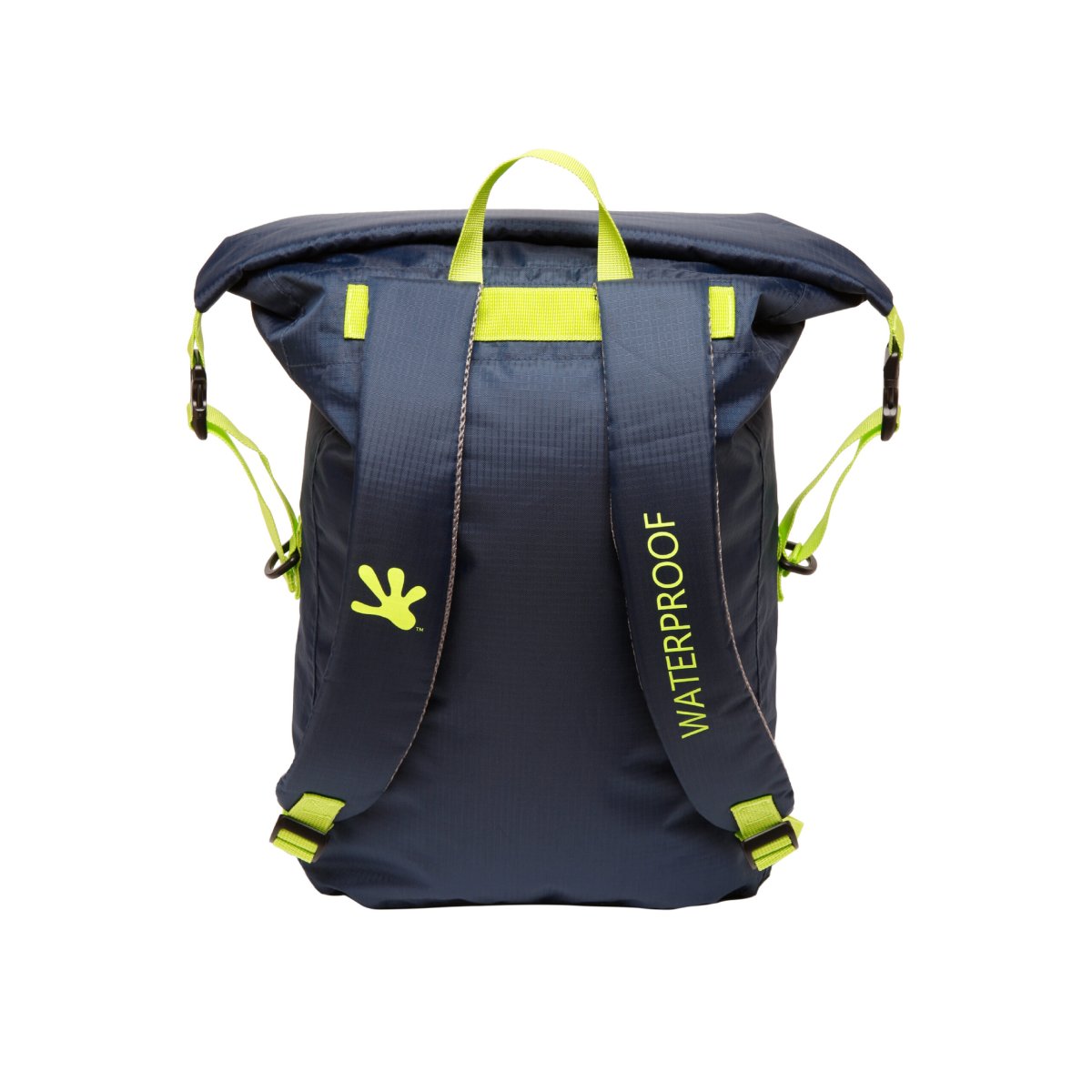 Lightweight WP Backpack – Navy_Green Geckobrands - Imagen 3